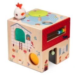 Cube D'activités En Bois, La Ferme - Lilliputiens