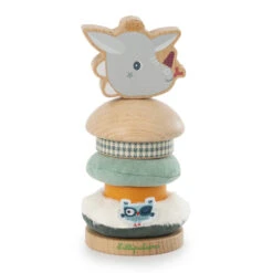 Joe Le Dragon, Pyramide En Bois Et Tissus - Lilliputiens