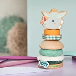 Joe Le Dragon, Pyramide En Bois Et Tissus - Lilliputiens 9 Joe Le Dragon, Pyramide En Bois Et Tissus - Lilliputiens -Jouets Éducatifs Boutique lilli83472 3