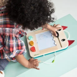 Louis Le Loup, Ardoise Magique En Bois - Lilliputiens -Jouets Éducatifs Boutique lilli83473 3