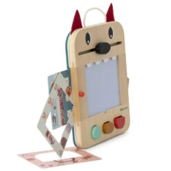 Louis Le Loup, Ardoise Magique En Bois - Lilliputiens -Jouets Éducatifs Boutique lilli83473 5