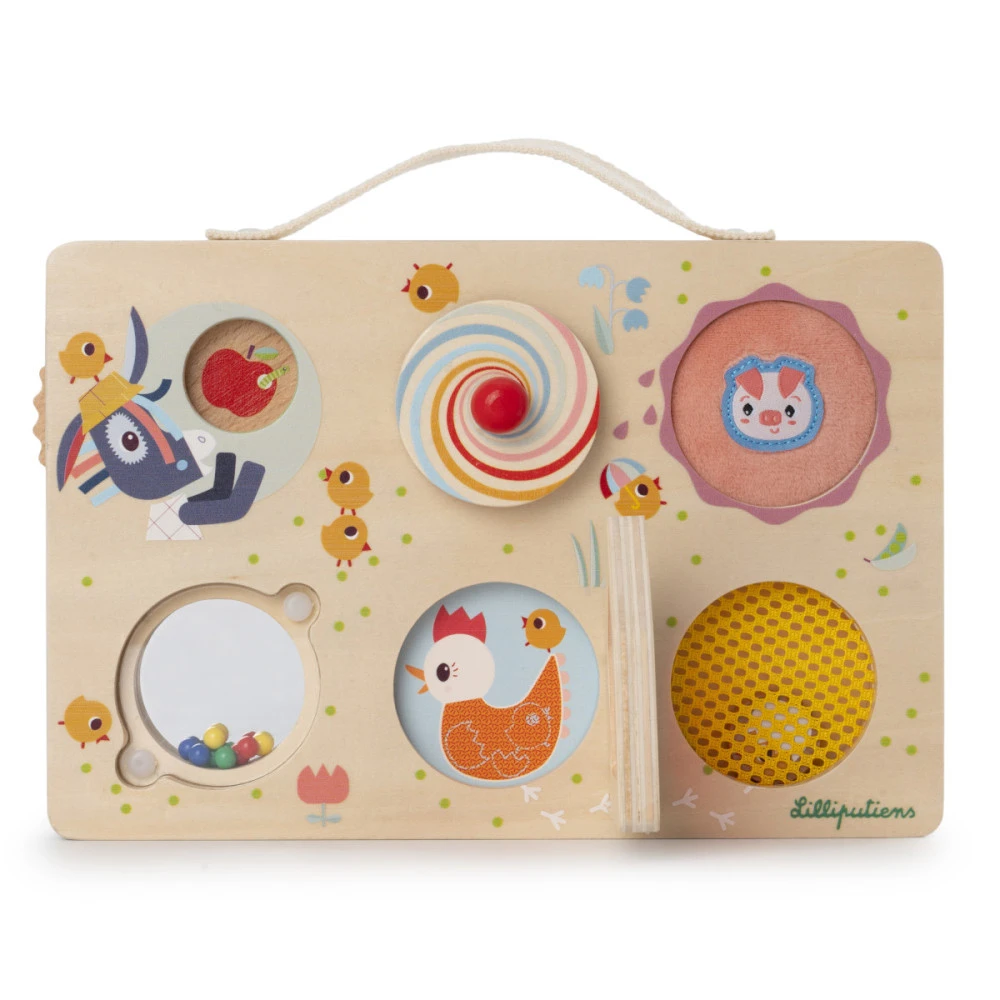 Valisette Découverte, Ferme - Lilliputiens 3 Valisette Découverte, Ferme - Lilliputiens