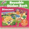 Livre Avec Stickers Repositionnables, Dinosaures - Galt Toys