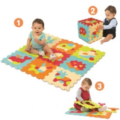 Dalles En Mousse Animaux - Ludi