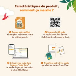 Album Audio Interactif Pour FLAM, Loups-Garoux De Thiercelieux - Lunii -Jouets Éducatifs Boutique luniiaud7r 01fr001 2