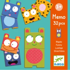 Mémo Animaux Rigolos - DJECO **