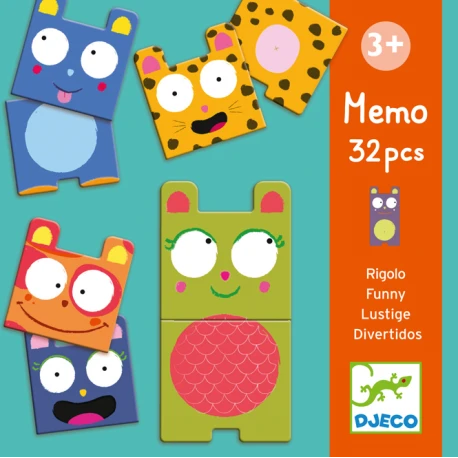 Mémo Animaux Rigolos - DJECO ** 3 Mémo Animaux Rigolos - DJECO **