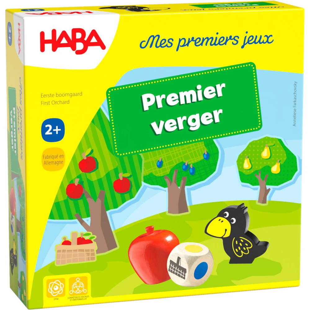 Mes 1ers Jeux, Mon Premier Verger - HaBa 3 Mes 1ers Jeux, Mon Premier Verger - HaBa