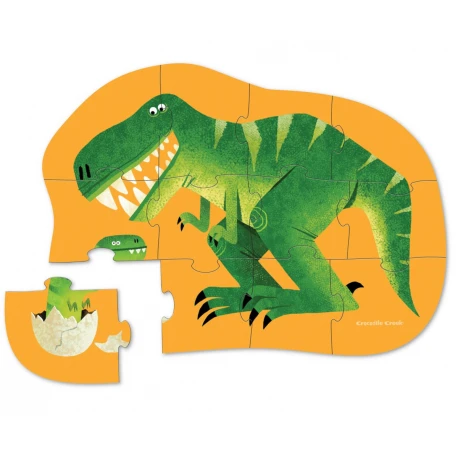 Mini Puzzle Bébé Dinosaure, 12 Pièces - Crocodile Creek 4 Mini Puzzle Bébé Dinosaure, 12 Pièces - Crocodile Creek – Image 2