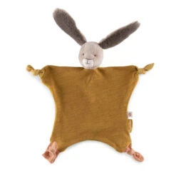 Doudou Lapin Ocre, Trois Petits Lapins - Moulin Roty