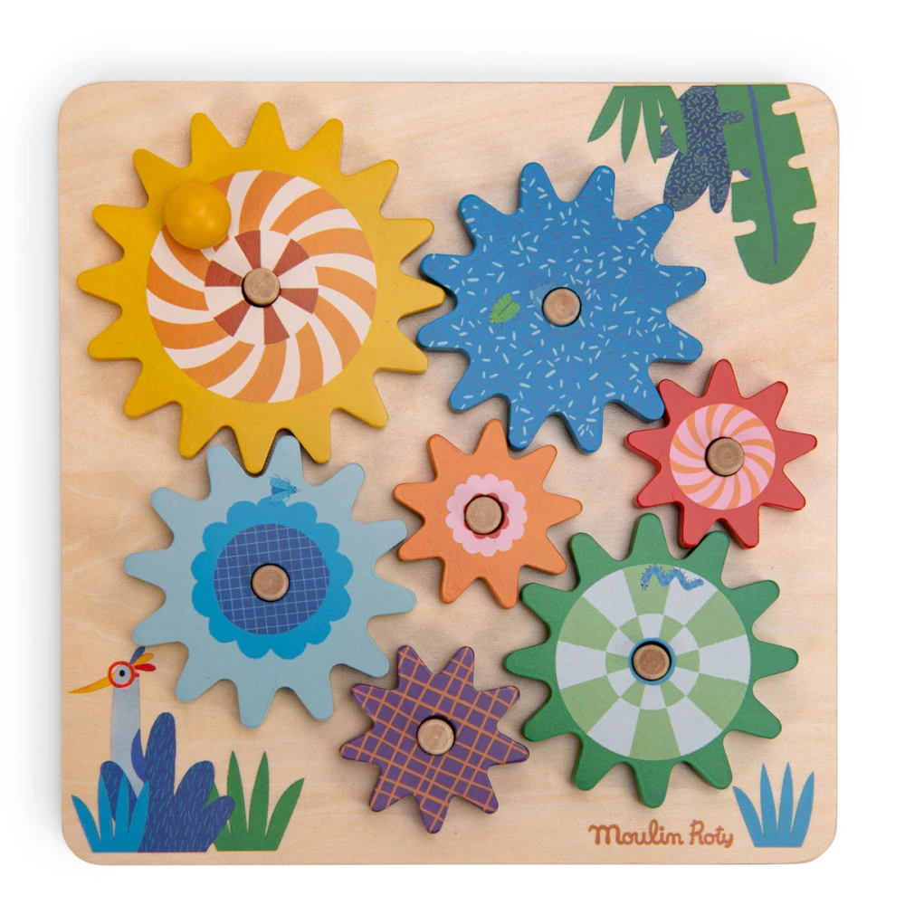 Jeu D'Engrenages, Les Toupitis - Moulin Roty 4 Jeu D'Engrenages, Les Toupitis - Moulin Roty – Image 2