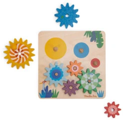 Jeu D'Engrenages, Les Toupitis - Moulin Roty 7 Jeu D'Engrenages, Les Toupitis - Moulin Roty -Jouets Éducatifs Boutique mr679102 2