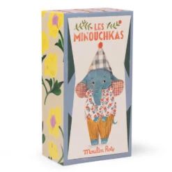 Peluche Pablo L'éléphant, Les Minouchkas - Moulin Roty -Jouets Éducatifs Boutique mr681026 2