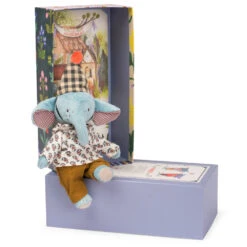 Peluche Pablo L'éléphant, Les Minouchkas - Moulin Roty