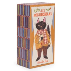 Peluche Léon Le Chat, Les Minouchkas - Moulin Roty -Jouets Éducatifs Boutique mr681028 2