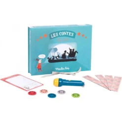 Coffret Cinéma, Les Contes, Lampe à Histoires, Les Petites Merveilles - Moulin Roty