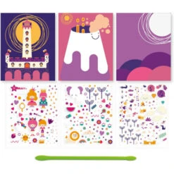 Pochette De Décalcomanies, Les Contes - Au Sycomore -Jouets Éducatifs Boutique pochette decalcomanie contes au sycomore 2