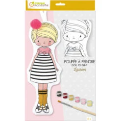 Poupée à Peindre Laureen - Avenue Mandarine