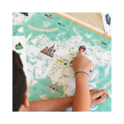 Poster Avec 71 Stickers Repositionnables, Monuments Et Sites Naturels - Poppik -Jouets Éducatifs Boutique ppidis025 2