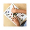 Mini-poster Avec 26 Stickers Repositionnables, Dinosaures - Poppik