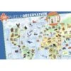 Puzzle Observation Animaux Du Monde 100 Pcs - Djeco -Jouets Éducatifs Boutique puzzle decouverte animaux du monde 100p