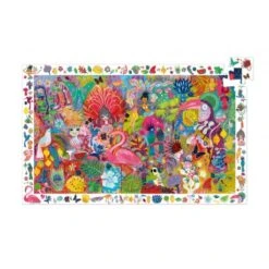 Puzzle Observation Carnaval De Rio 200 Pcs - Djeco -Jouets Éducatifs Boutique puzzle observatio 200 pc carnaval de rio 1