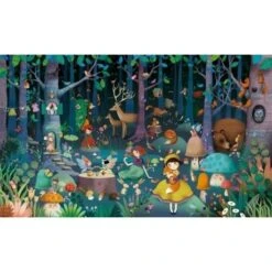 Puzzle Observation Forêt Enchantée 100 Pcs - Djeco -Jouets Éducatifs Boutique puzzle observation foret enchantee 100 pcs djeco 2