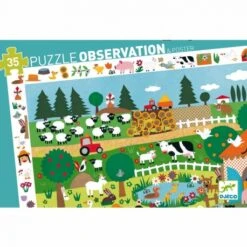 Puzzle Observation La Ferme 35 Pcs - Djeco