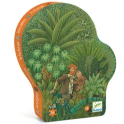 Puzzle Silhouette 54 Pcs, Dans La Jungle - Djeco