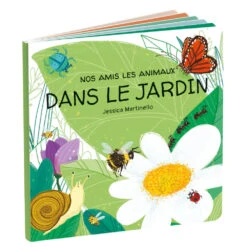 Dans Le Jardin, Jeu Et Livre à Rabats - Sassi -Jouets Éducatifs Boutique sas1032 2