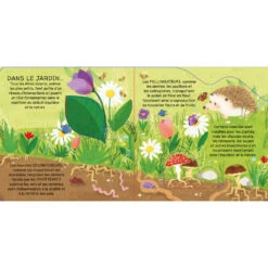 Dans Le Jardin, Jeu Et Livre à Rabats - Sassi -Jouets Éducatifs Boutique sas1032 3