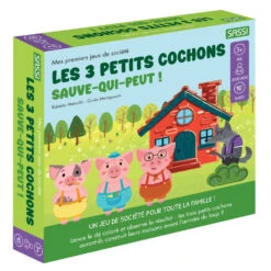 Les 3 Petits Cochons, Sauve Qui Peut ! - Sassi Editore