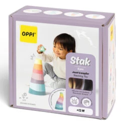 Stak, Jouet à Empiler 8 Pièces - OPPI