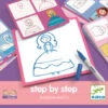 Apprendre à Dessiner Step By Step Joséphine And Co - Djeco 1 Apprendre à Dessiner Step By Step Joséphine And Co - Djeco -Jouets Éducatifs Boutique step by step josephine and co djeco