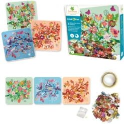 Stick & Fun Maxi Sequins Les Saisons - Au Sycomore -Jouets Éducatifs Boutique stick fun maxi sequins saisons au sycomore 1