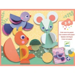 Créer Avec Du Papier, Ronds Et Ronds - Djeco