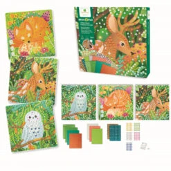 Stick & Fun, Mosaïques Animaux Sauvages - Au Sycomore -Jouets Éducatifs Boutique syccre7058 2