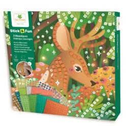 Stick & Fun, Mosaïques Animaux Sauvages - Au Sycomore