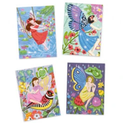 Tableaux à Pailleter La Douceur Des Fées - Djeco -Jouets Éducatifs Boutique tableaux paillettes la douceur des fees djeco 2