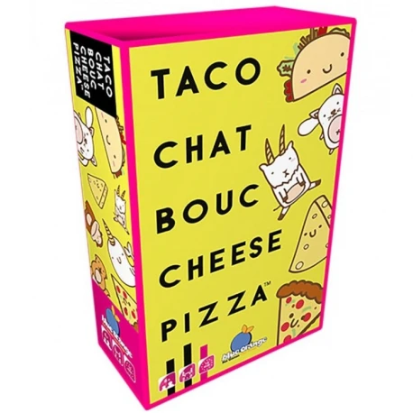 Taco Chat Bouc Cheeze Pizza - Blue Orange 3 Taco Chat Bouc Cheeze Pizza - Blue Orange