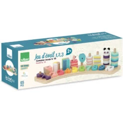 Jouet D'éveil En Bois 1-2-3... Sous La Canopée - Vilac -Jouets Éducatifs Boutique vil1060 2