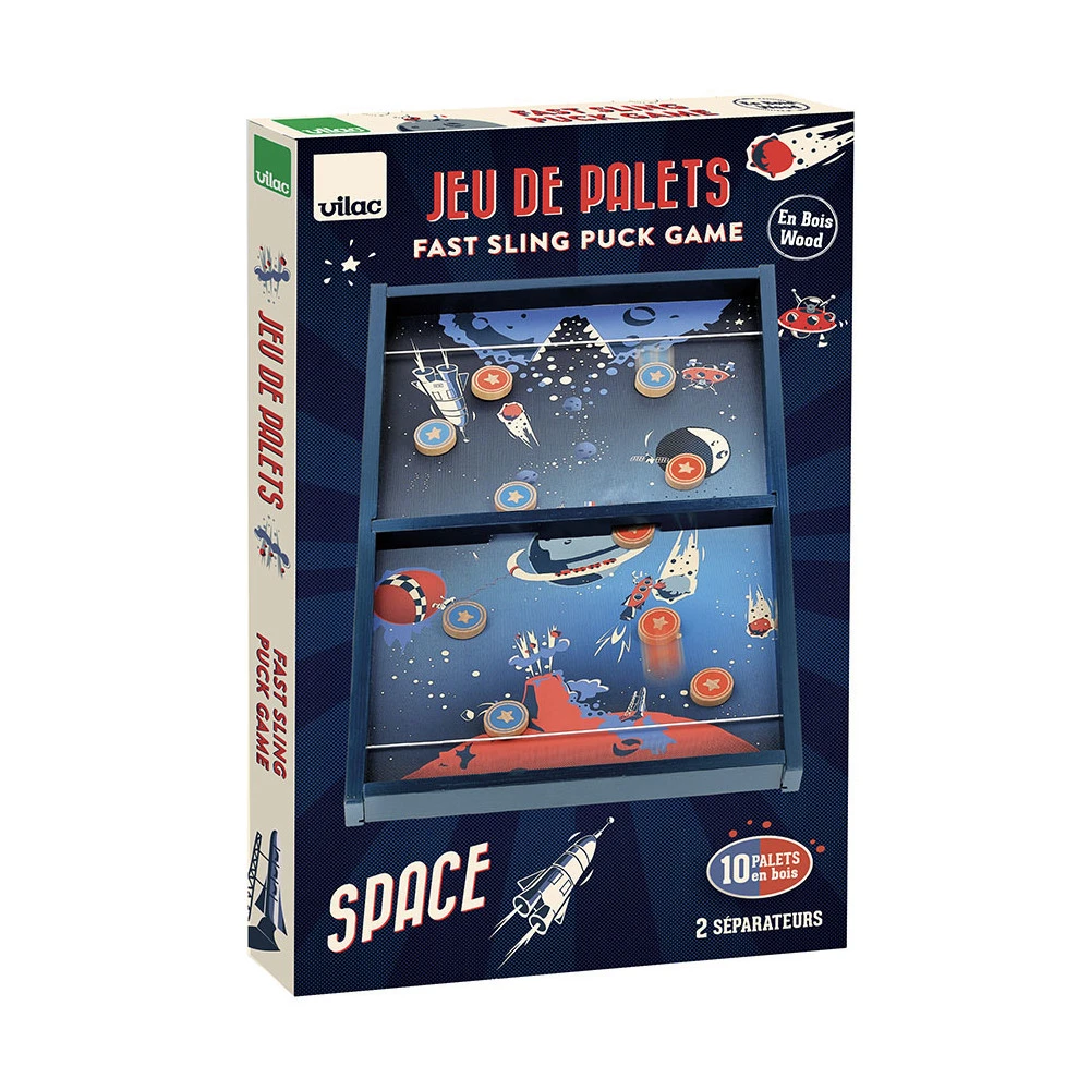 Jeu De Palets De L'Espace- Vilac 4 Jeu De Palets De L'Espace- Vilac – Image 2