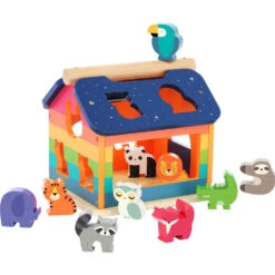 Boîte à Formes, Maison Arc-en-ciel - Vilac