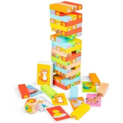 Tour De Blocs En Bois - New Classic Toys